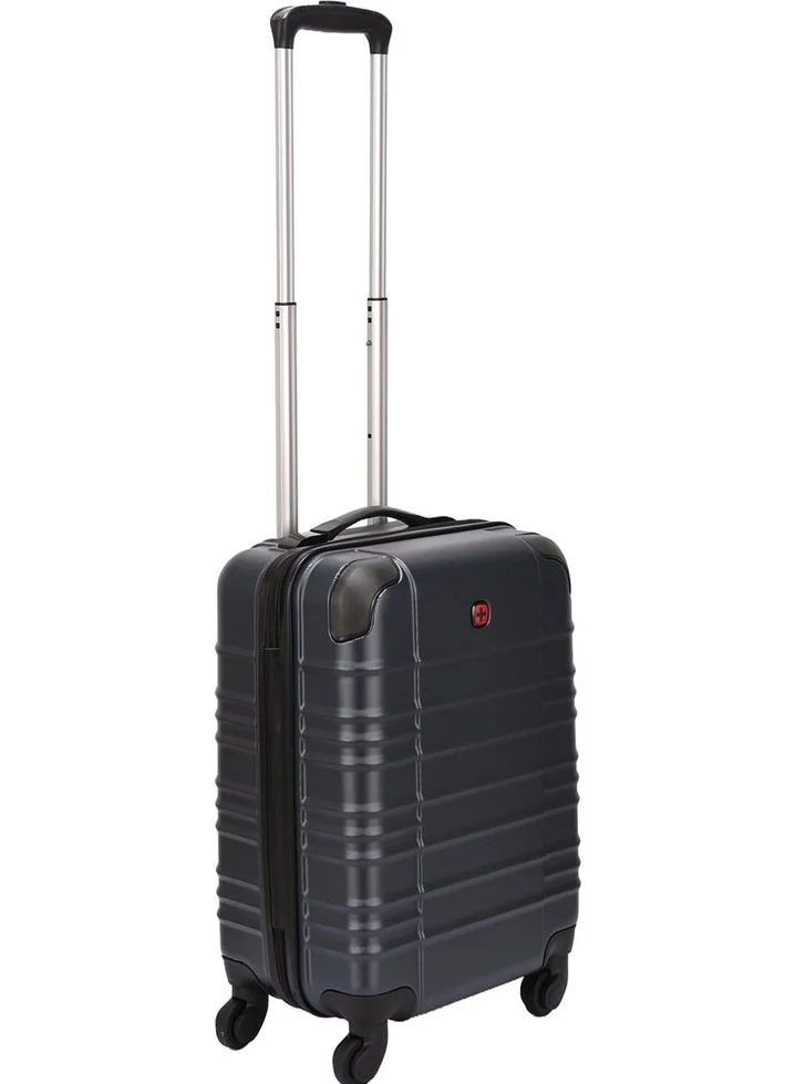 Wenger Navy blue Amplar 3 Piece (53+65+75 Cm) 4-Double Wheeled Hardside Non-Expandable Luggage Trolley Set - Navy Blue  | Best Price UAE